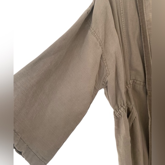 Free People Utility Jacket in Tan - Picture 3 of 8